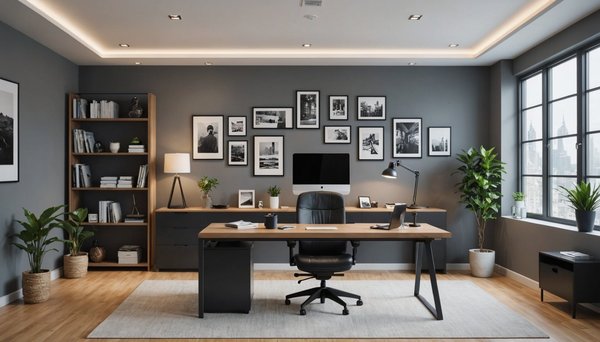 Transformez votre bureau en un espace inspirant grâce à la décoration