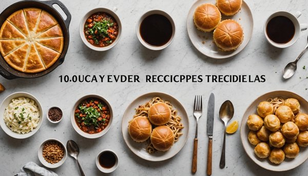 10 idées de recettes quotidiennes avec des astuces pratiques